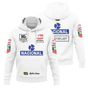 1985 Ayrton Senna John Player Special Lotus F1 Racing Team Hoodie BL3725A3HD - Motorsport Apparel