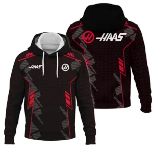 Haas F1 Teamwear Hoodie BLVA5326A1HAASHD - Motorsport Lifestyle Wear