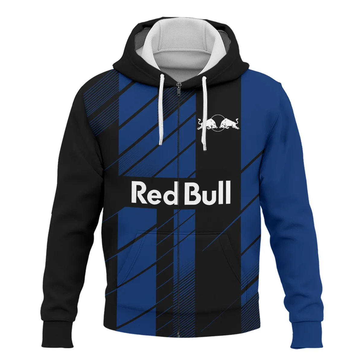 Red Bull Racing F1 Teamwear Zipper Hoodie BLVA5326A2RBRZHD - Image 2