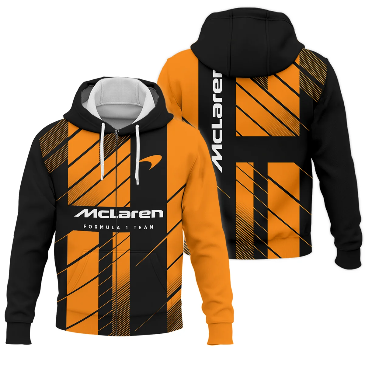 McLaren F1 Teamwear Zipper Hoodie BLVA5326A2MCLZHD