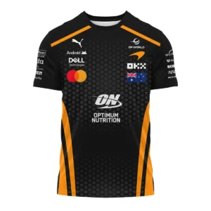 Alternative view of 2026 Oscar Piastri McLaren F1 Teamwear T-Shirt BLOP26226A1TS - Orange