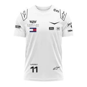 Alternative view of 2026 Sergio Perez Cadillac F1 Team Apparel T-Shirt BLVA9326SP4TS