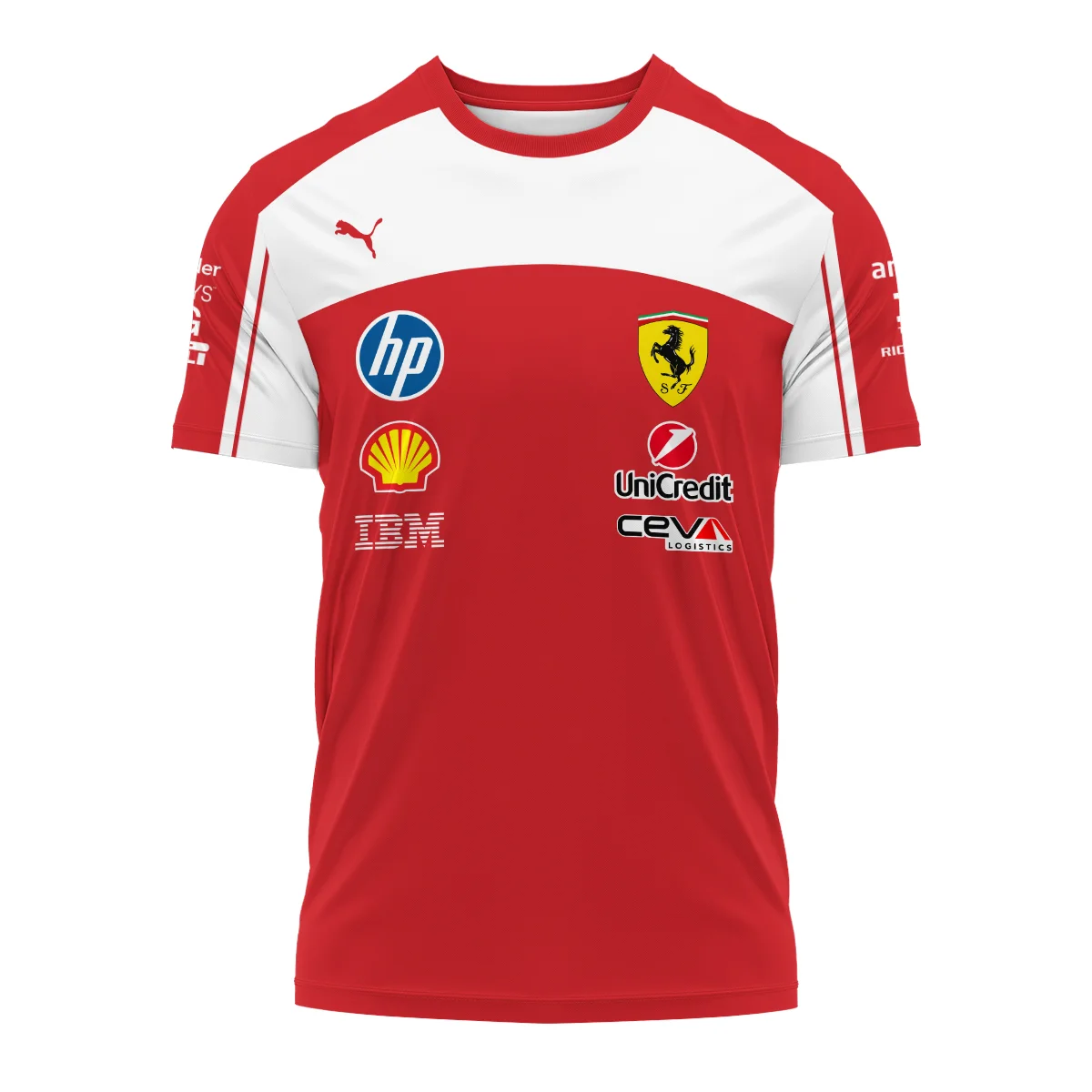 2026 Ferrari F1 Teamwear T-Shirt BLVAFRR2226A5TS - Image 2