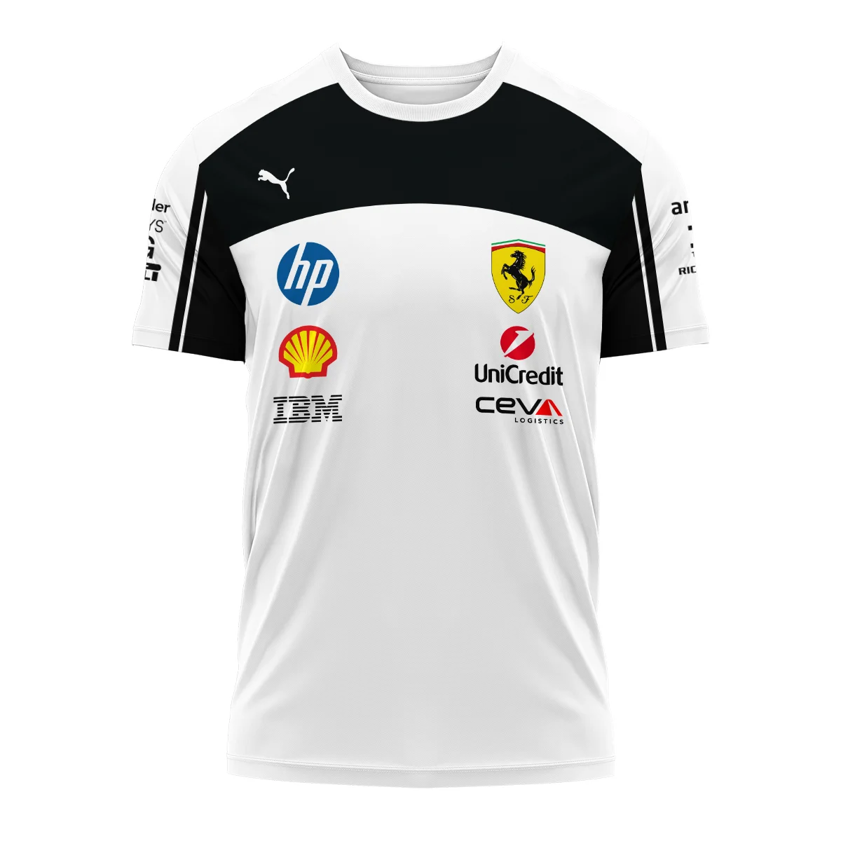 2026 Ferrari F1 Teamwear T-Shirt BLVAFRR2226A6TS - Image 2