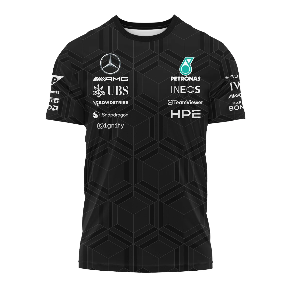 2026 Mercedes F1 Teamwear T-Shirt BLVAMER1226A1TS - Image 2