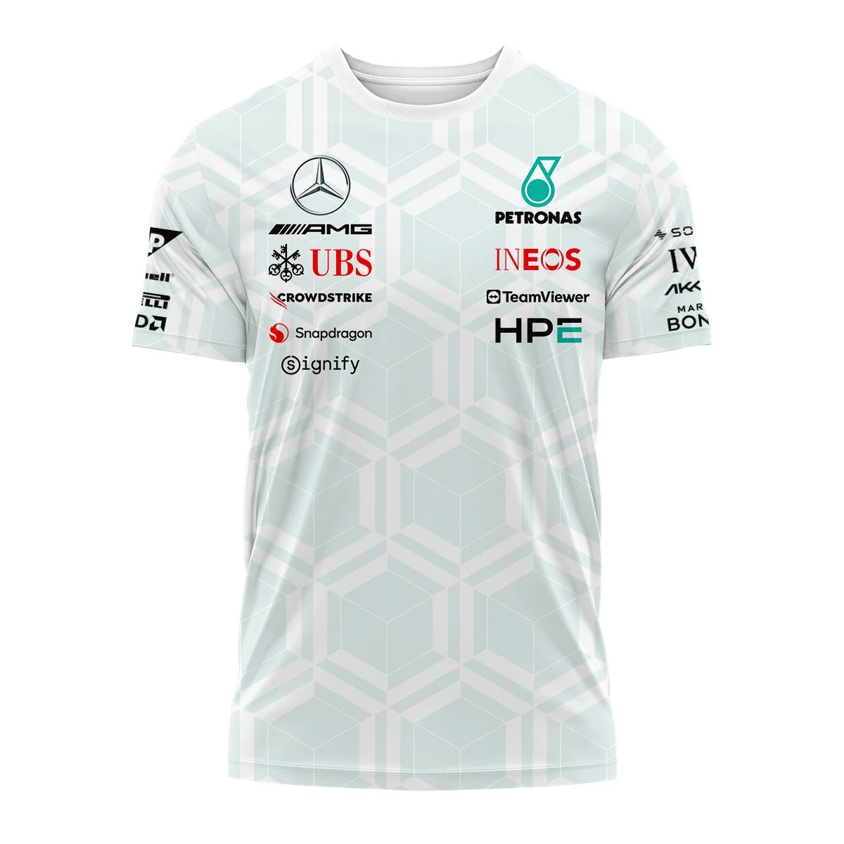 2026 Mercedes F1 Teamwear T-Shirt BLVAMER1226A2TS - Image 2