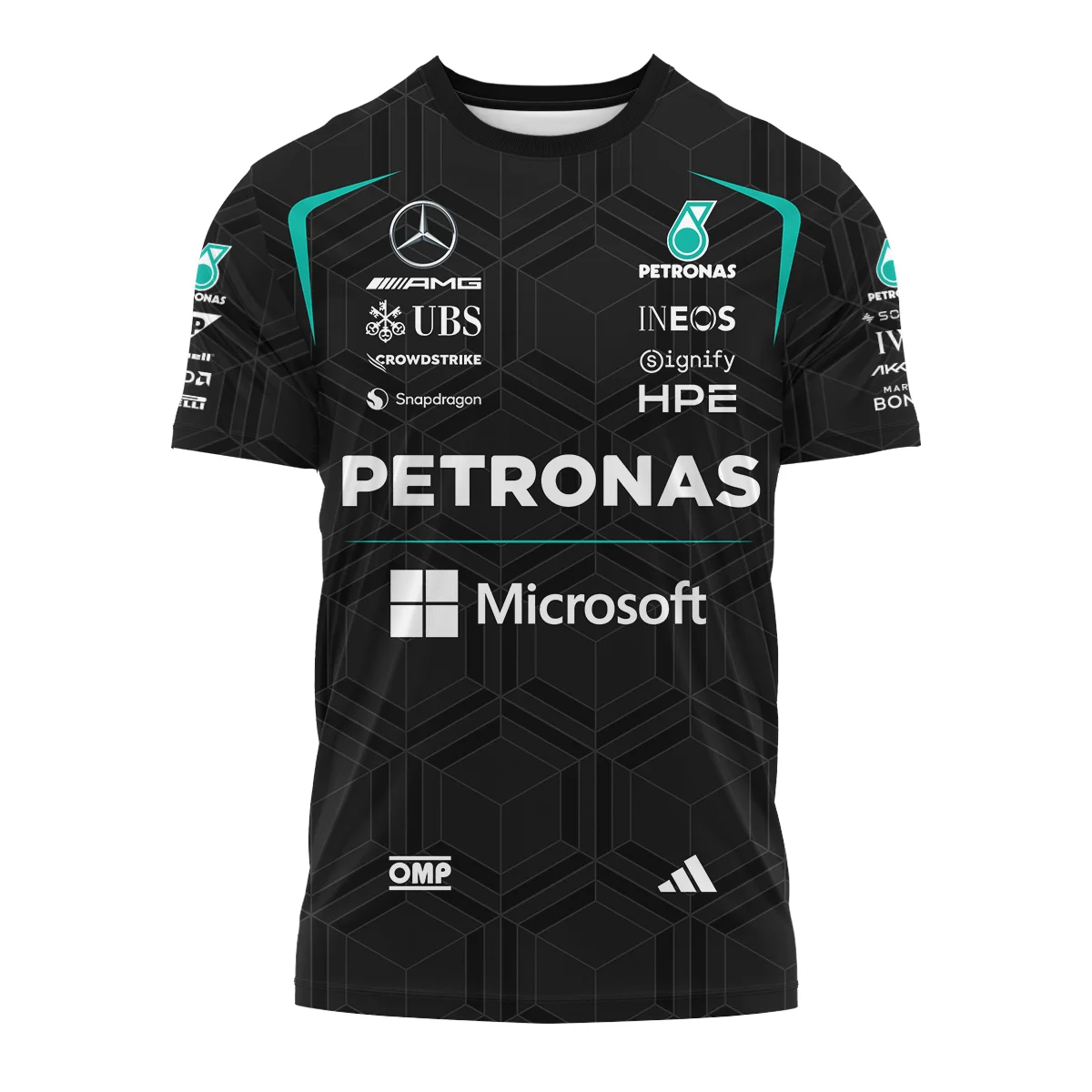 2026 Mercedes F1 Teamwear T-Shirt BLVAMER1226A3TS - Image 2