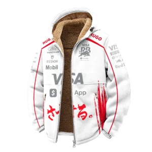 Alternative view of Japan Spring Edition Racing Bulls F1 - Winter Fleece Jacket BLVA243RCBWFJ