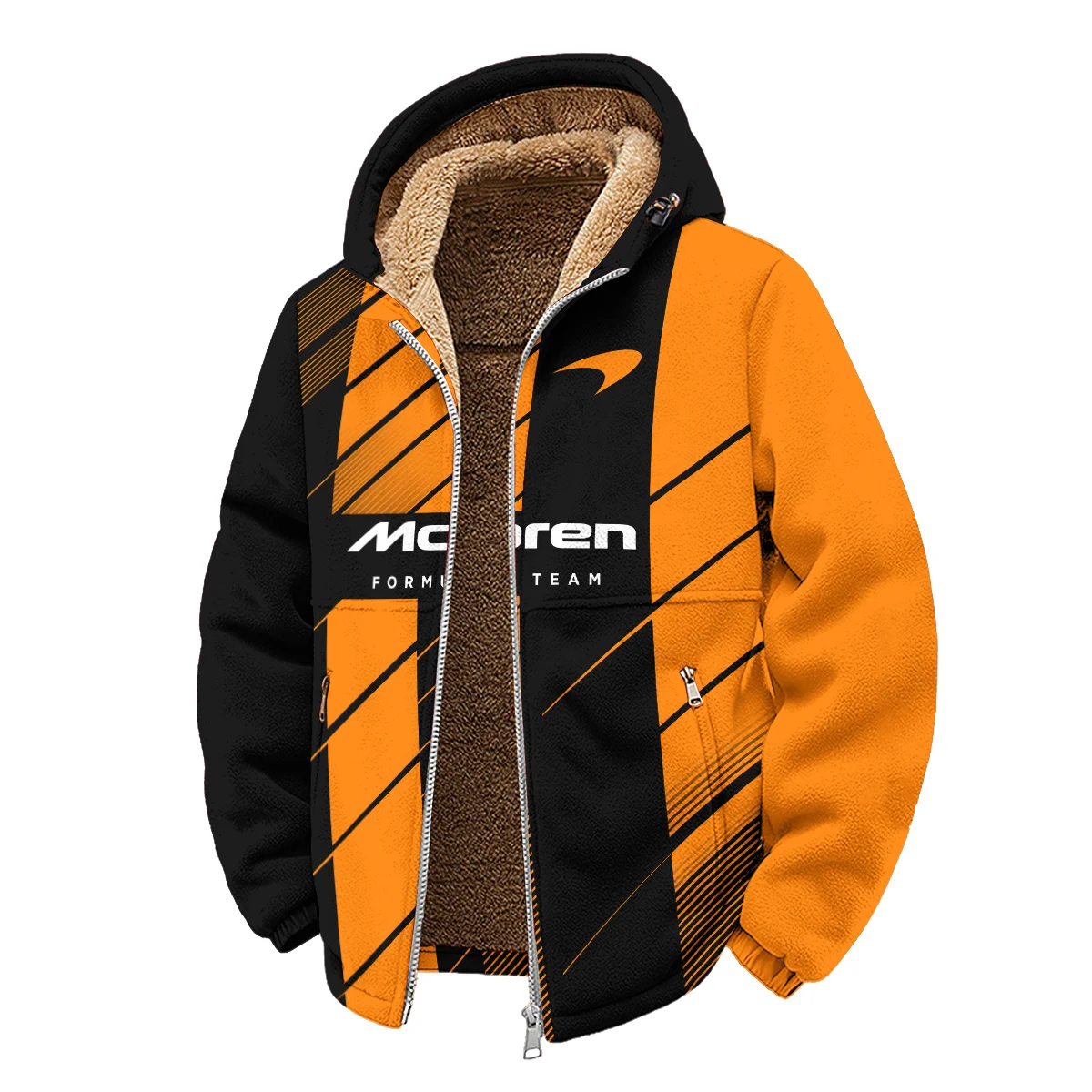 McLaren F1 Teamwear Winter Fleece Jacket BLVA5326A2MCLWFJ - Image 2