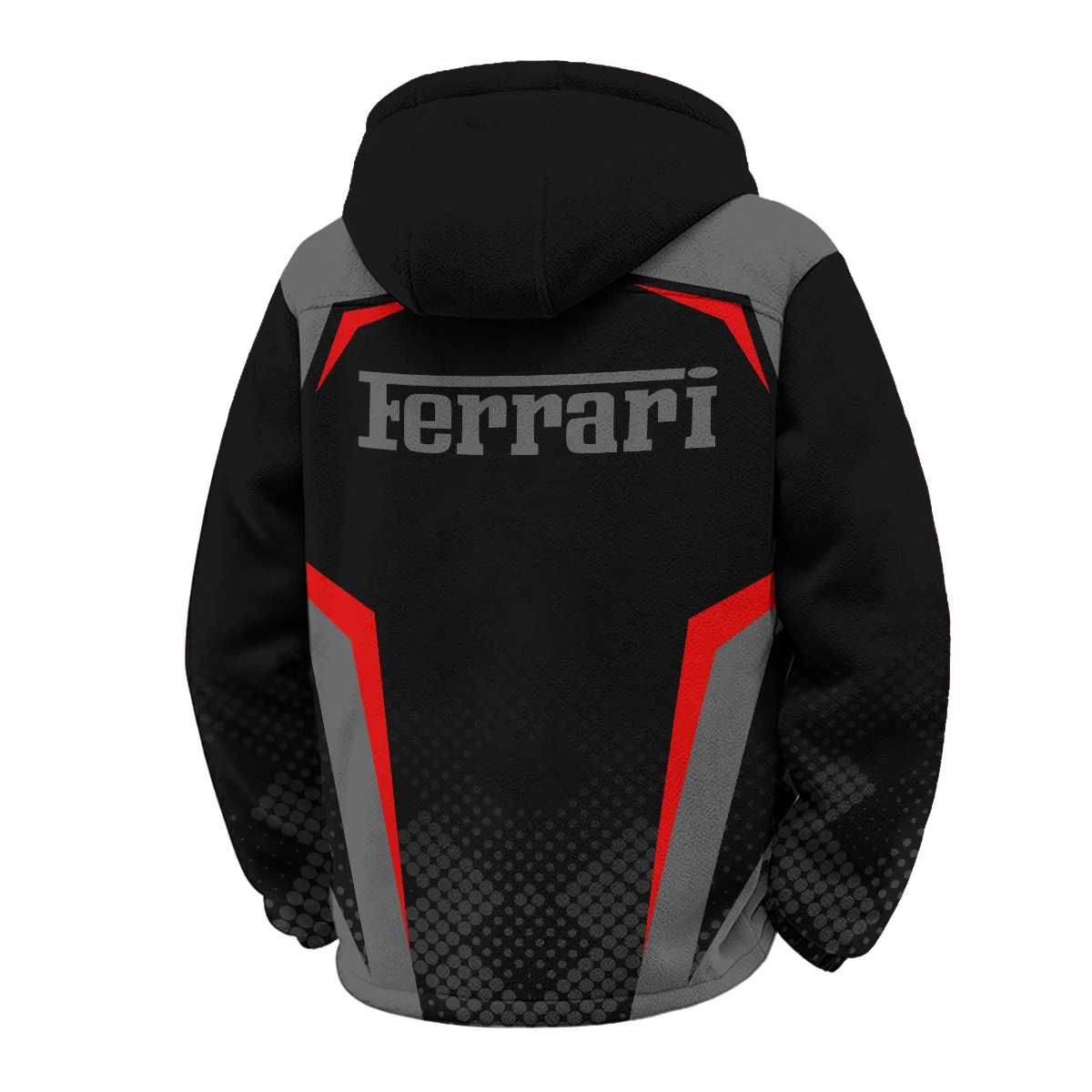 Ferrari F1 Teamwear Winter Fleece Jacket BLVA5326A3FRRWFJ - Image 3