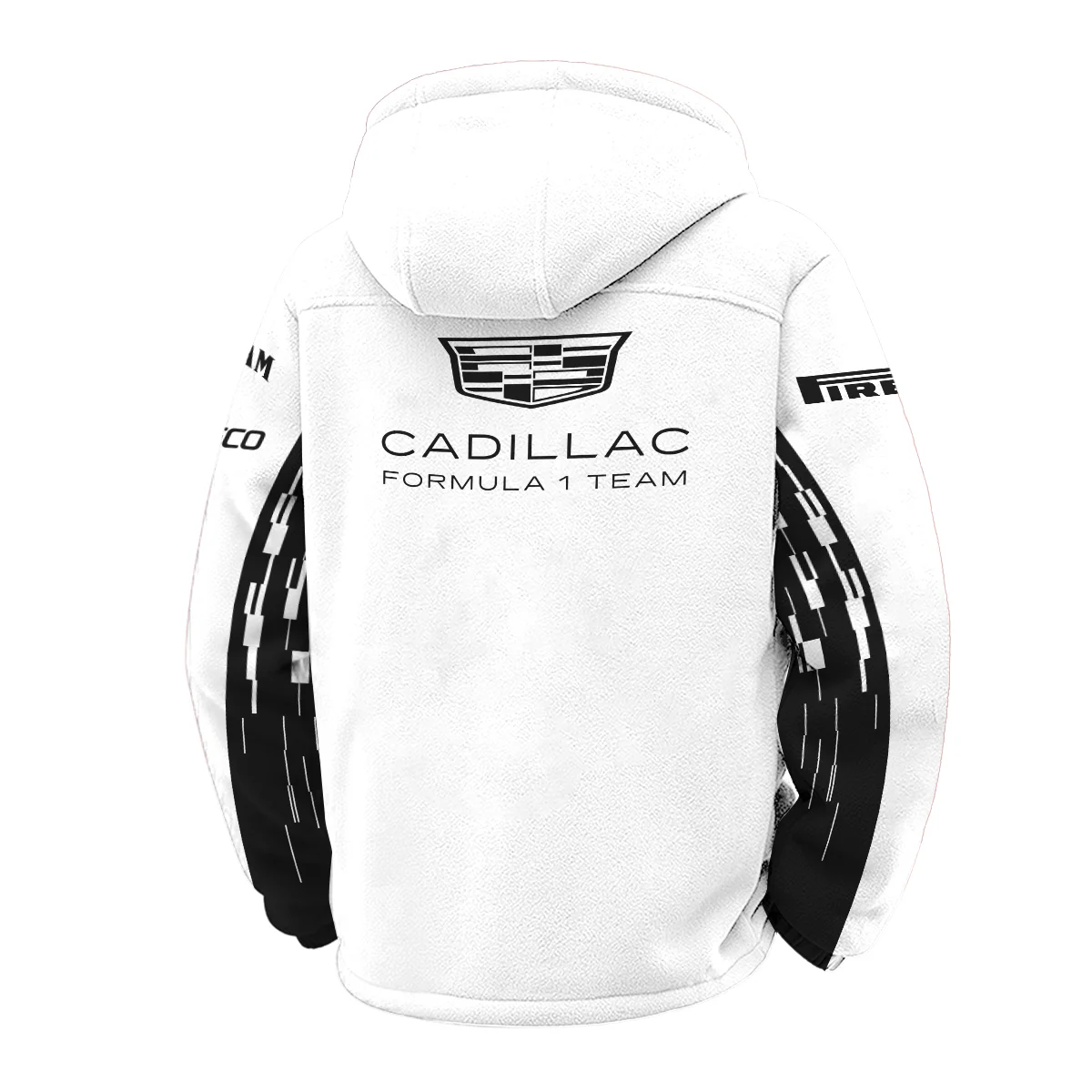 2026 Valtteri Bottas Cadillac F1 Team Apparel Winter Fleece Jacket BLVA9326VB4WFJ - Image 3