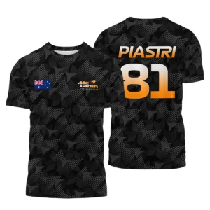 Oscar Piastri Fan Gear Limited Edition T-Shirt BLOP13725A2TS - Motorsport Apparel