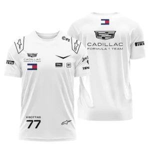 2026 Valtteri Bottas Cadillac F1 Team Apparel T-Shirt BLVA9326VB4TS