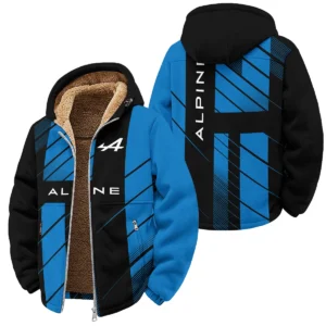 Alpine F1 Teamwear Winter Fleece Jacket BLVA5326A2ALPWFJ