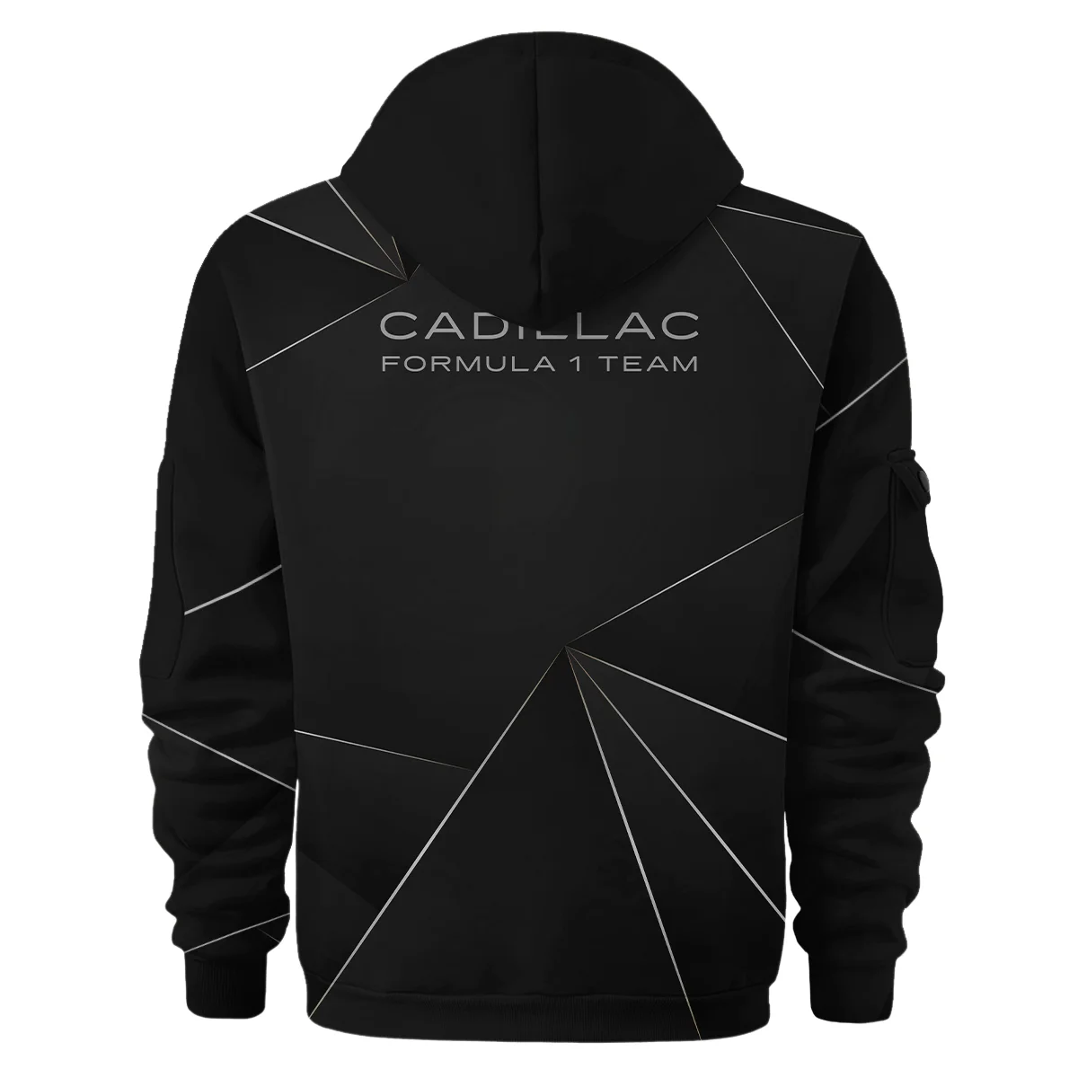 Cadillac F1 Teamwear Hoodie Half Zip BL8326A1CDLHDF - Image 3