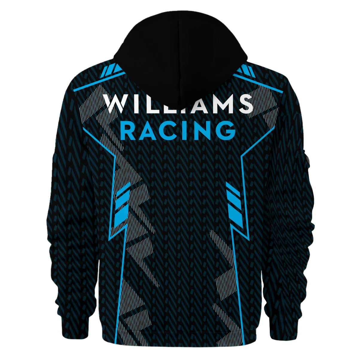 Williams F1 Teamwear Hoodie Half Zip BLVA5326A1WILHDF - Image 3