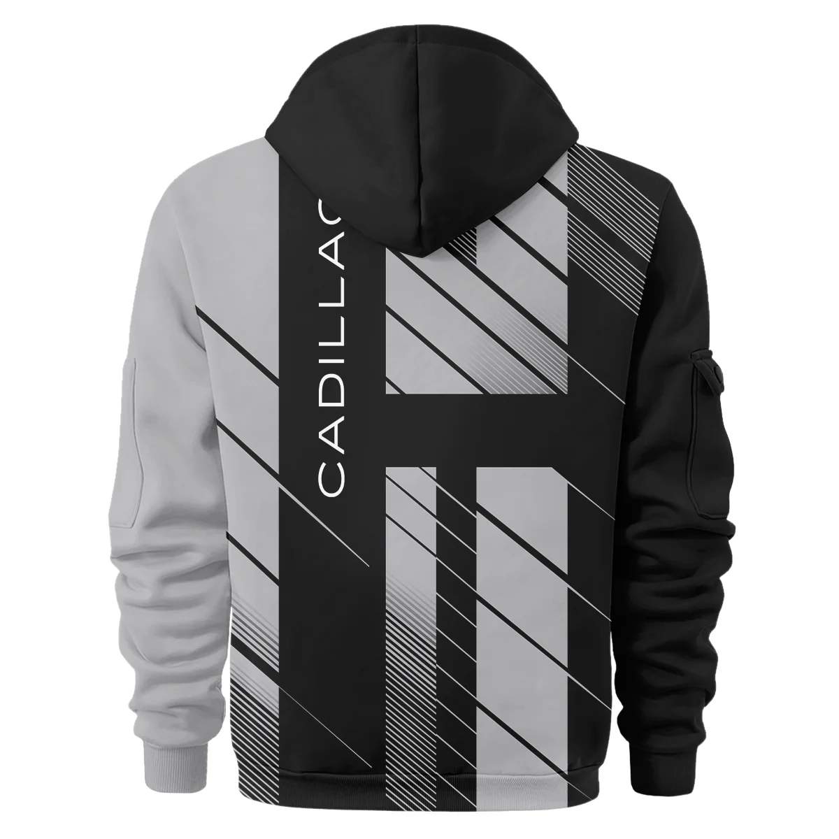 Cadillac F1 Teamwear Hoodie Half Zip BLVA5326A2CADHDF - Image 3