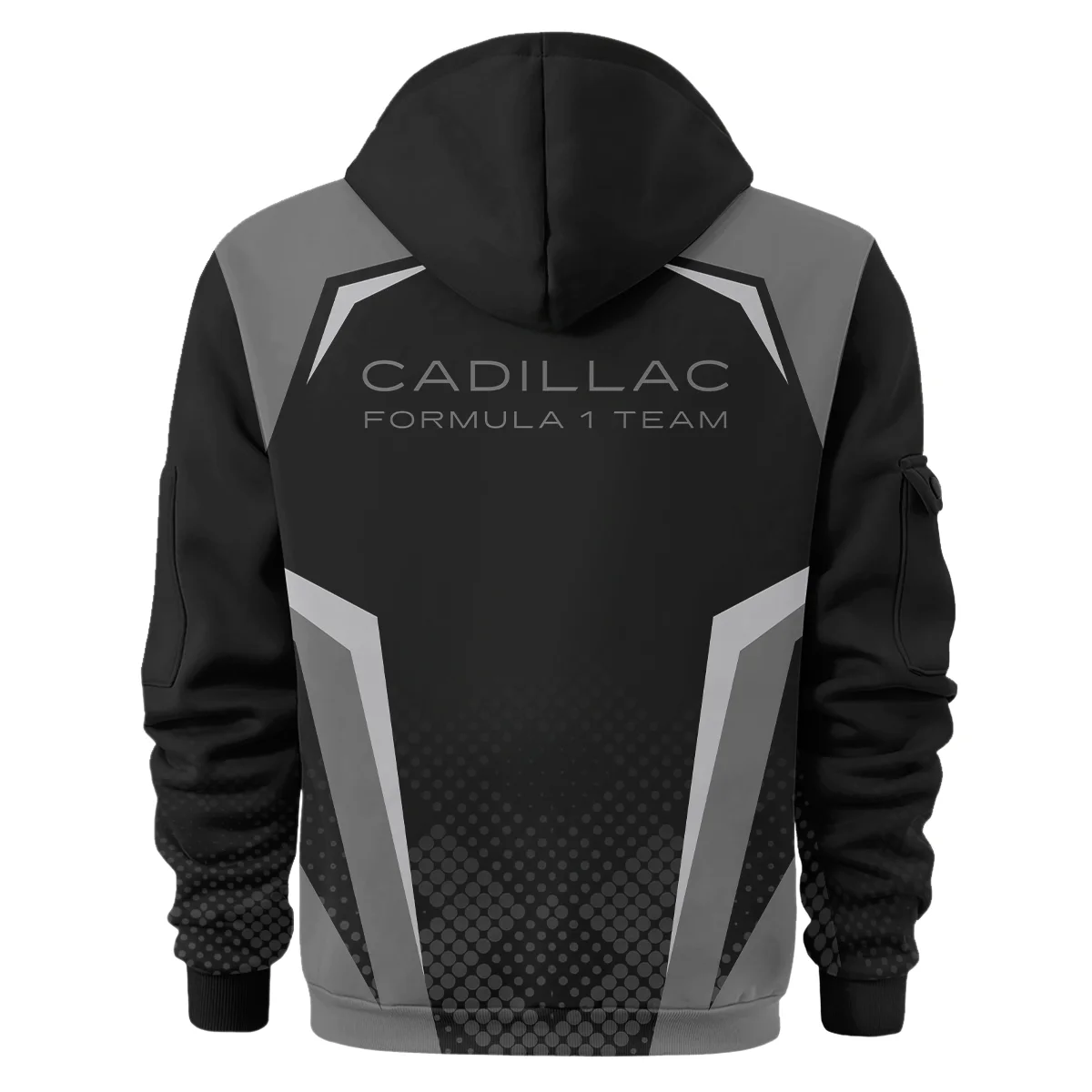 Cadillac F1 Teamwear Hoodie Half Zip BLVA5326A3CDLHDF - Image 3