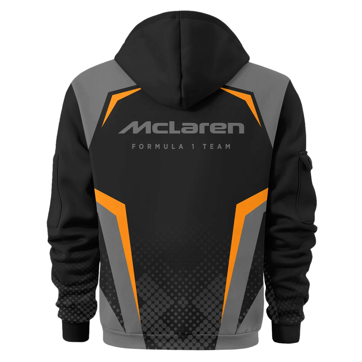 McLaren F1 Teamwear Hoodie Half Zip BLVA5326A3MCLHDF - Image 3