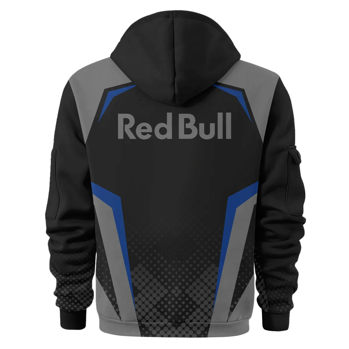 Red Bull Racing F1 Teamwear Hoodie Half Zip BLVA5326A3RBRHDF - Image 3