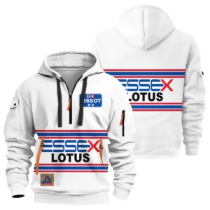 1980 Nigel Mansell Racing Suit Lotus F1 Hoodie Half Zipper BLNM29725A2HDF