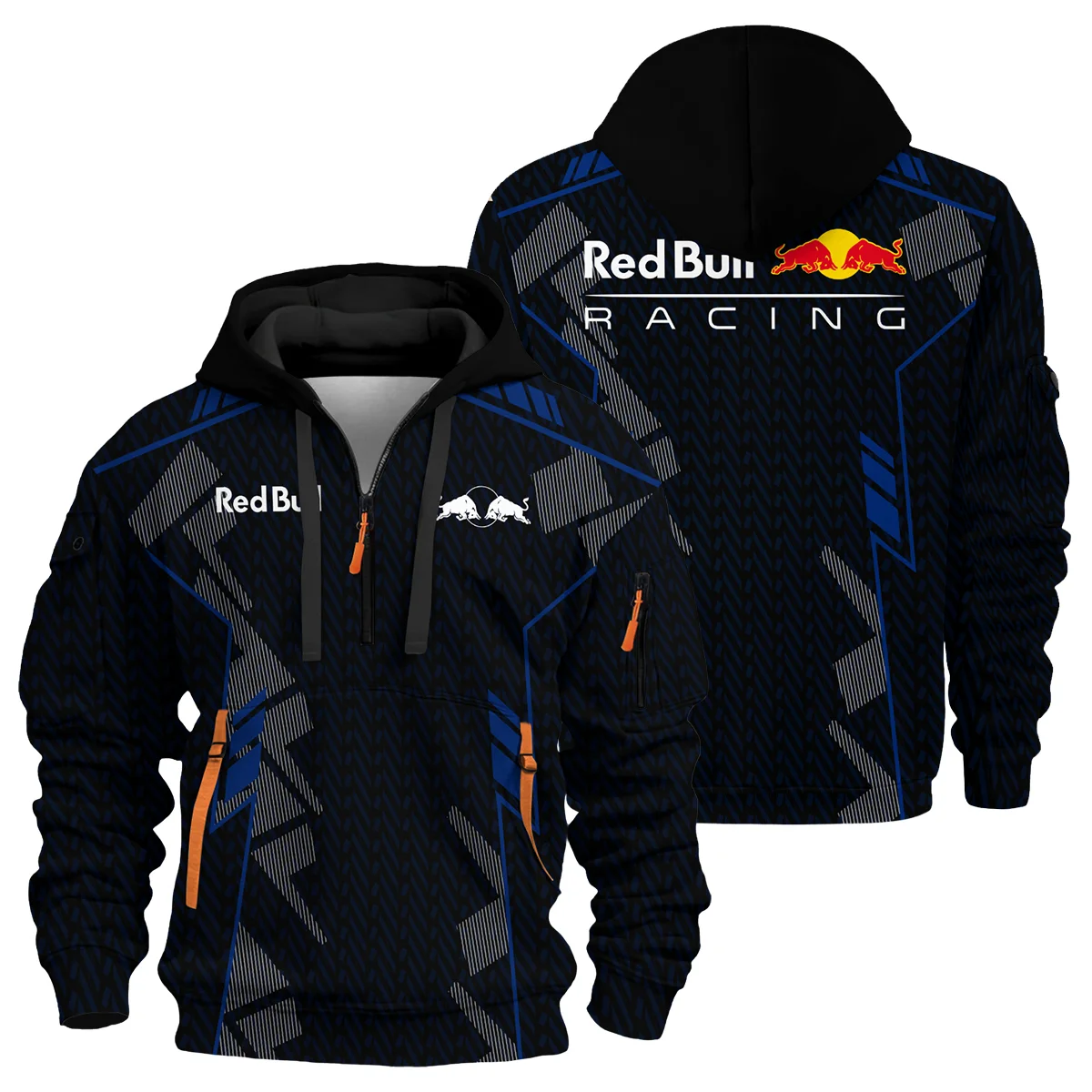 Red Bull Racing F1 Teamwear Hoodie Half Zip BLVA5326A1RBRHDF