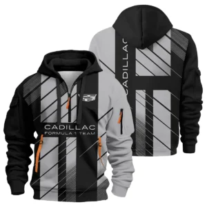 Cadillac F1 Teamwear Hoodie Half Zip BLVA5326A2CADHDF