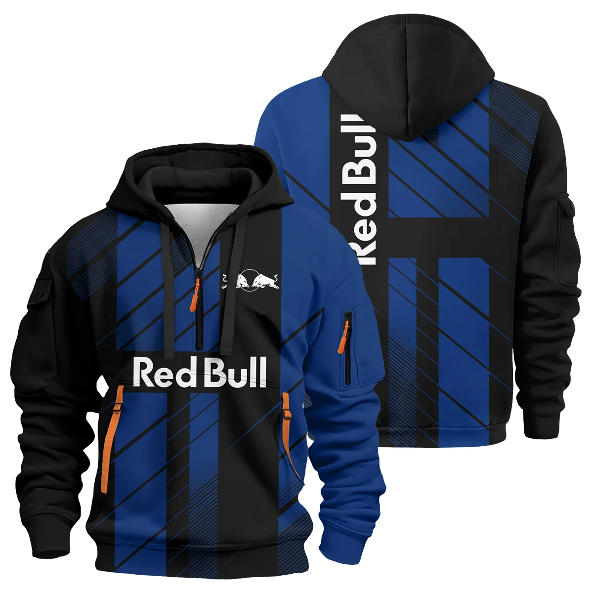 Red Bull Racing F1 Teamwear Hoodie Half Zip BLVA5326A2RBRHDF
