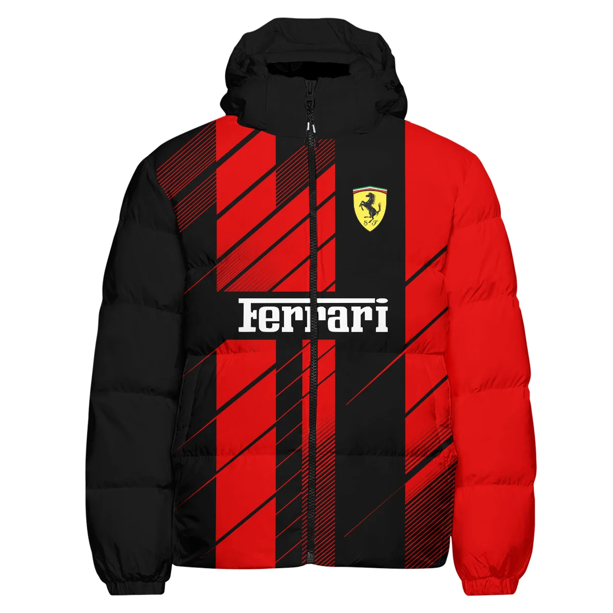 Ferrari F1 Teamwear Down & Puffer Jackets BLVA5326A2FRRHCJ - Image 2