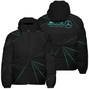 Mercedes F1 Teamwear Down & Puffer Jackets BL8326A1MERHCJ - Racing Lifestyle Clothing