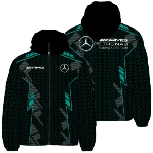 Mercedes F1 Teamwear Down & Puffer Jackets BLVA5326A1MERHCJ