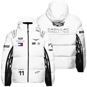 2026 Sergio Perez Cadillac F1 Team Apparel Down & Puffer Jackets BLVA9326SP4HCJ
