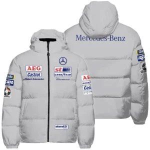 1990 Michael Schumacher Race Suit Mercedes F1 Down & Puffer Jackets BLVAMC020925A5HCJ