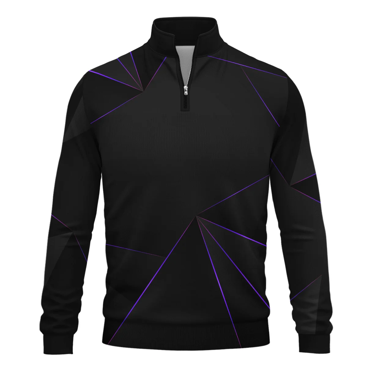 Alpine F1 Teamwear Quarter Zip Sweatshirt BL8326A1ALPQZS - Image 2