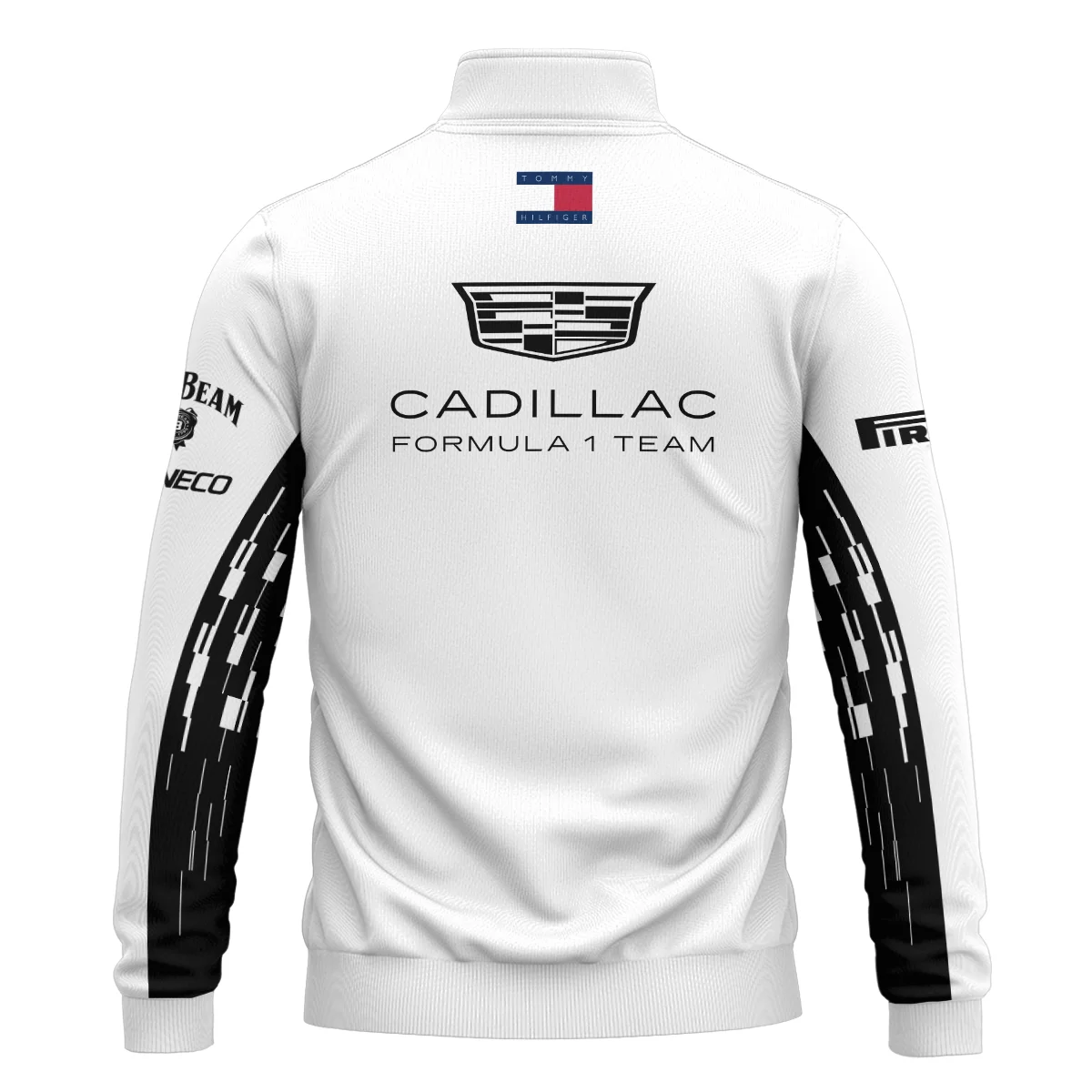 2026 Valtteri Bottas Cadillac F1 Team Apparel Quarter Zip Sweatshirt BLVA9326VB4QZS - Image 3