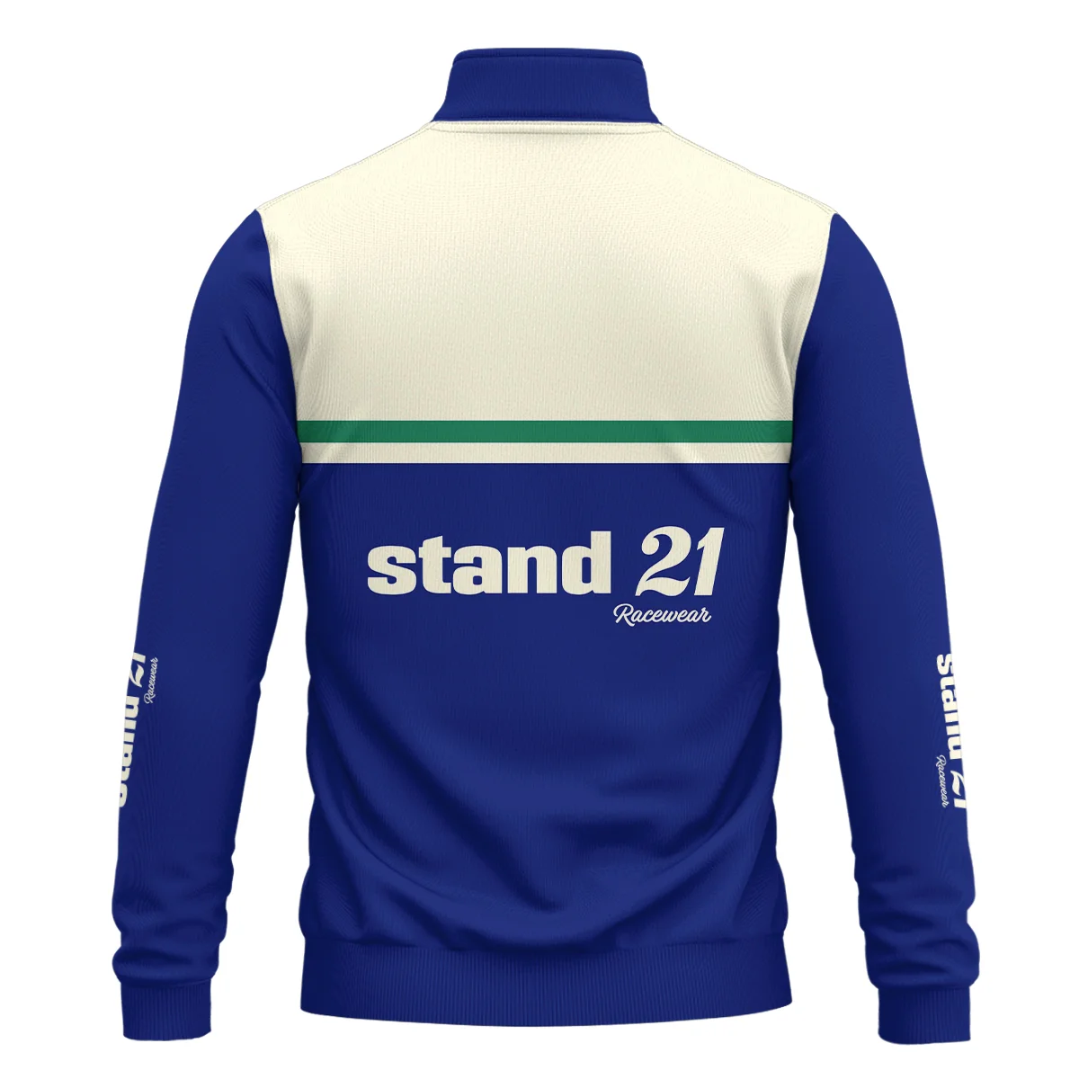 1990s Sir Jack Brabham Race IndyCar Suit Quarter-Zip Sweatshirt BLVAJB070725A02QZS - Image 3