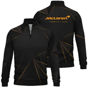 McLaren F1 Teamwear Quarter Zip Sweatshirt BL8326A1MCLQZS - Motorsport Apparel