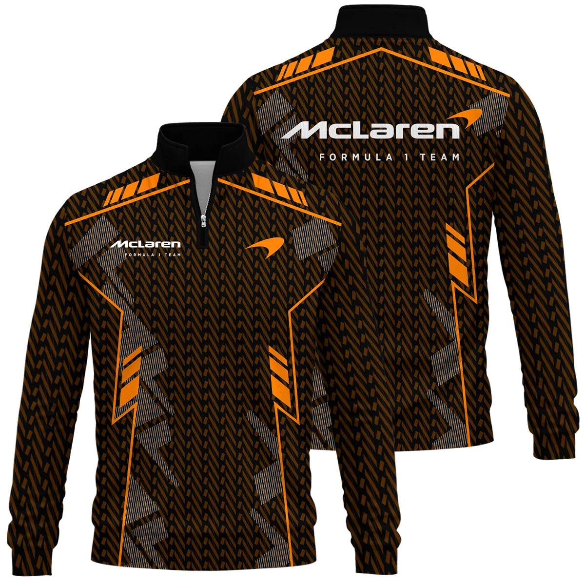 McLaren F1 Teamwear Quarter Zip Sweatshirt BLVA5326A1MCLQZS