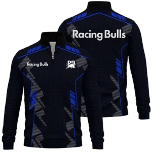 Racing Bulls F1 Teamwear Quarter Zip Sweatshirt BLVA5326A1RCBQZS - Race Day Outfit