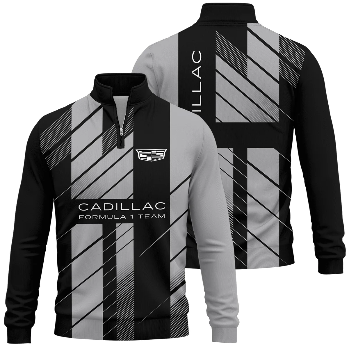 Cadillac F1 Teamwear Quarter Zip Sweatshirt BLVA5326A2CADQZS