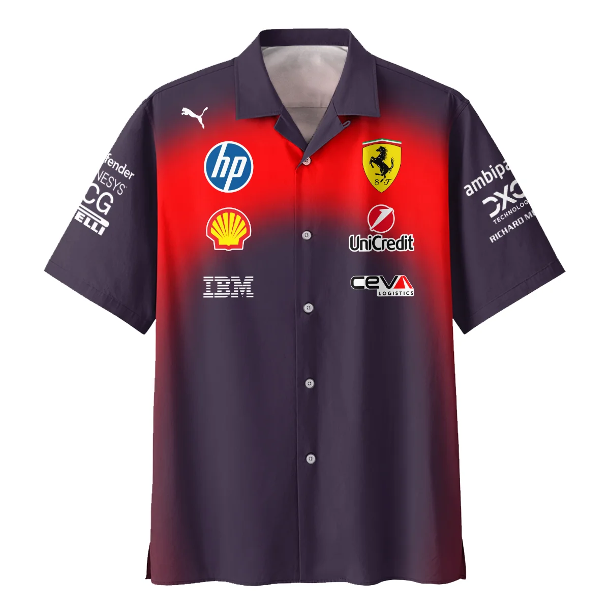 2026 China GP Edition Ferrari F1 Hawaiian Shirt BLVA12326FRRHW - Image 2