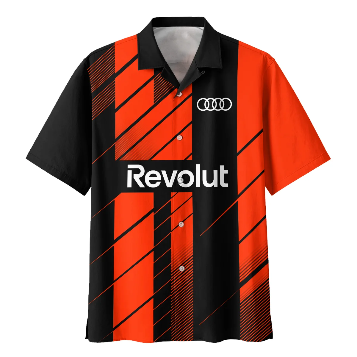 Audi F1 Teamwear Hawaiian Shirt BLVA5326A2AUDIHW - Image 2