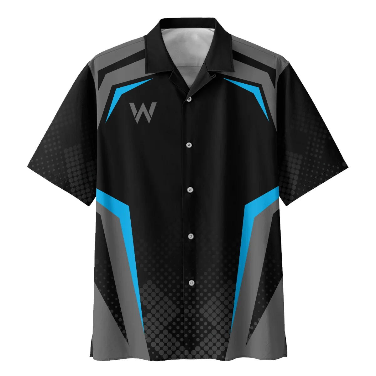 Williams F1 Teamwear Hawaiian Shirt BLVA5326A3WILHW - Image 2