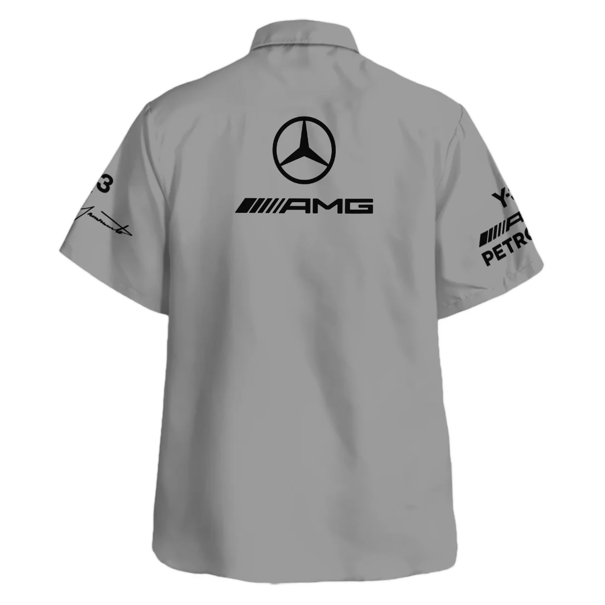 2026 Y-3 x Mercedes F1 - Hawaiian Shirt BLMER18326A4HW - Image 3