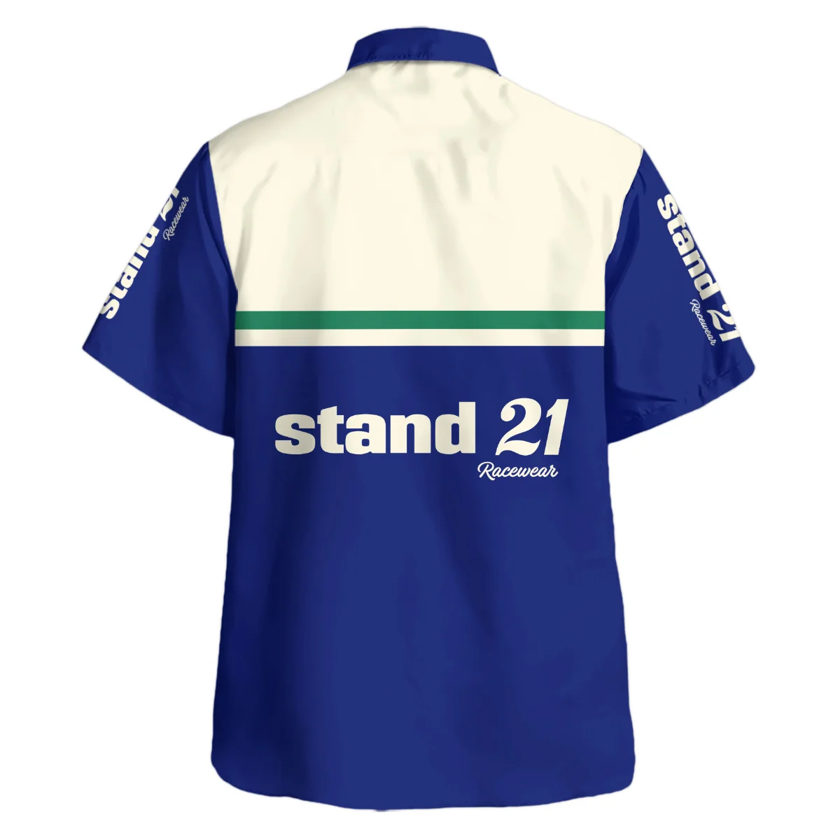 1990s Sir Jack Brabham Race IndyCar Suit Hawaiian Shirt BLVAJB070725A02HW - Image 3