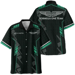 Aston Martin F1 Teamwear Hawaiian Shirt BLVA5326A1AMHW