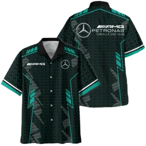 Mercedes F1 Teamwear Hawaiian Shirt BLVA5326A1MERHW