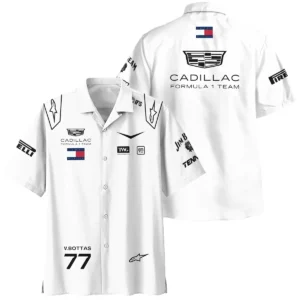 2026 Valtteri Bottas Cadillac F1 Team Apparel Hawaiian Shirt BLVA9326VB4HW