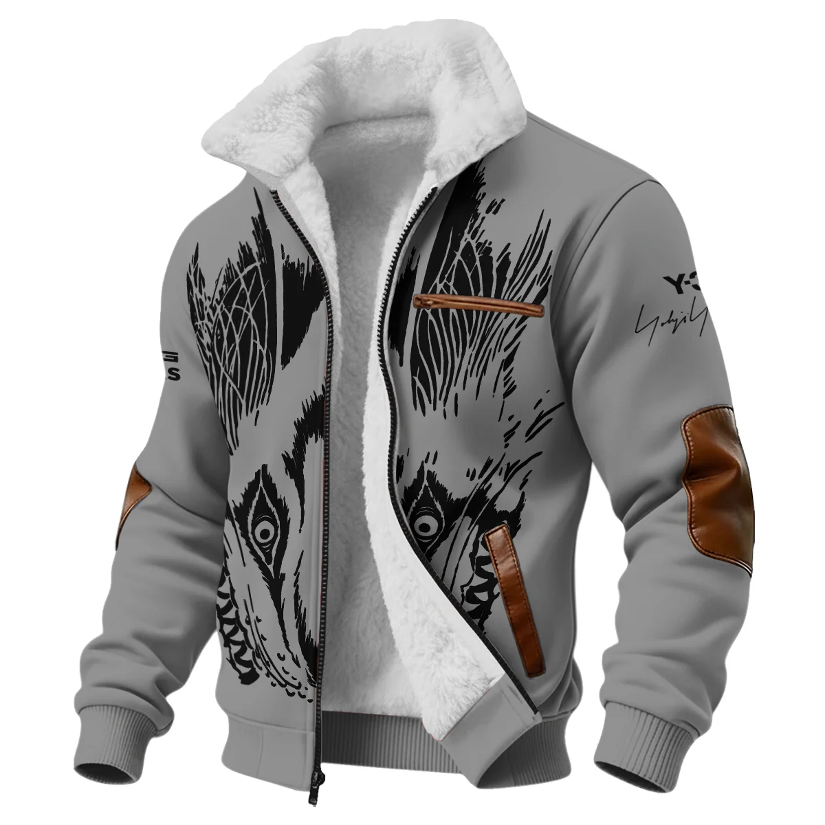 2026 Y-3 x Mercedes F1 - Fleece Jacket BLMER18326A4FJ - Image 2