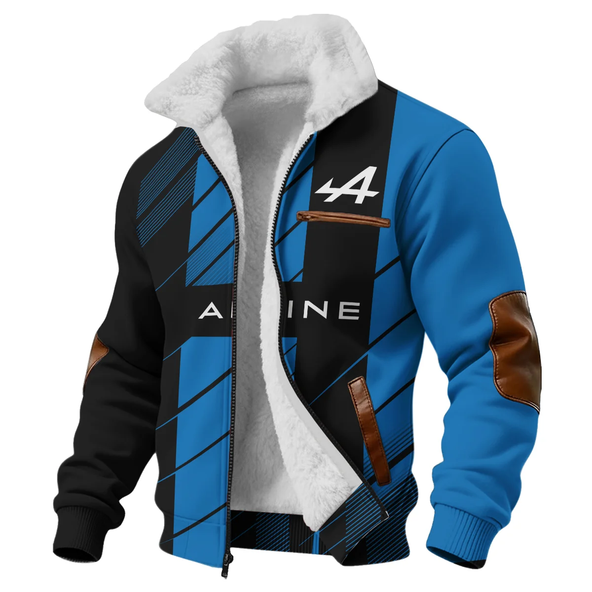 Alpine F1 Teamwear Fleece Jacket BLVA5326A2ALPFJ - Image 2